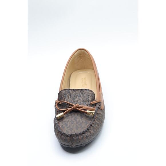 Michael Kors Women's Juliette Moc, Brown/Black, 7 - Picture 4 of 5